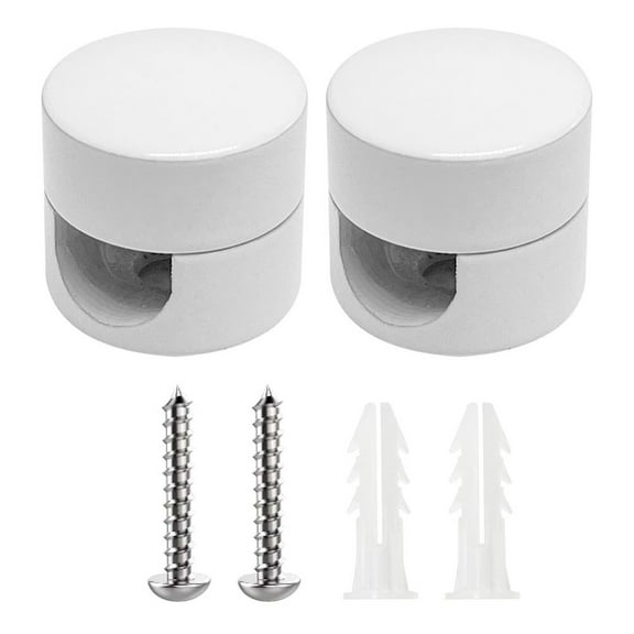 221 2pcs Ceiling Lights Cable Holder For Textile Cables With Screws AndExpansion Tube Mounting Wall Ceiling PinsLightAccessories