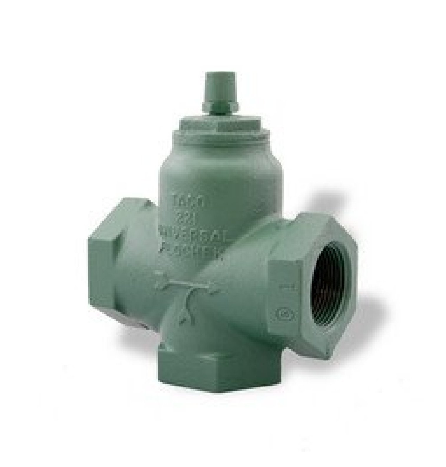 Flo Check Single 221-6 Cast Iron Flo-Check Valve, 1-1/4 Inch NPT - Universal Position ...