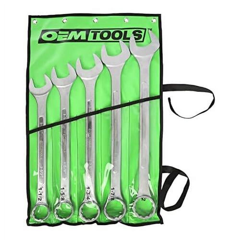22101 5 Piece SAE Jumbo Combination Wrench Set, Large Combination