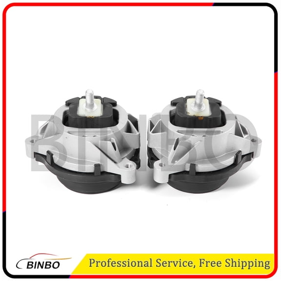 22116787657 + 22116787658 Pair of Engine Mount Motor Support Mount