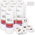 thumbnail image 1 of Perco White Price Marking Labels - 110,000 Blank Labels for Garvey 22-6/22-7/22-8 Price Gun with Ink Rolls Included - 90 Rolls, 10 Sleeves - Made in USA, 1 of 7