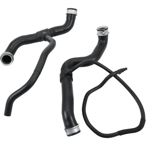 2215013784 Upper and Lower Radiator Coolant Hose Compatible with Mercedes-Benz CL550 2007 2008 S550 2007-2011