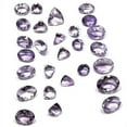 thumbnail image 1 of 222.50Cts Natural Purple Clean Amethyst Mix Shape Faceted Gemstone Lot, 1 of 4