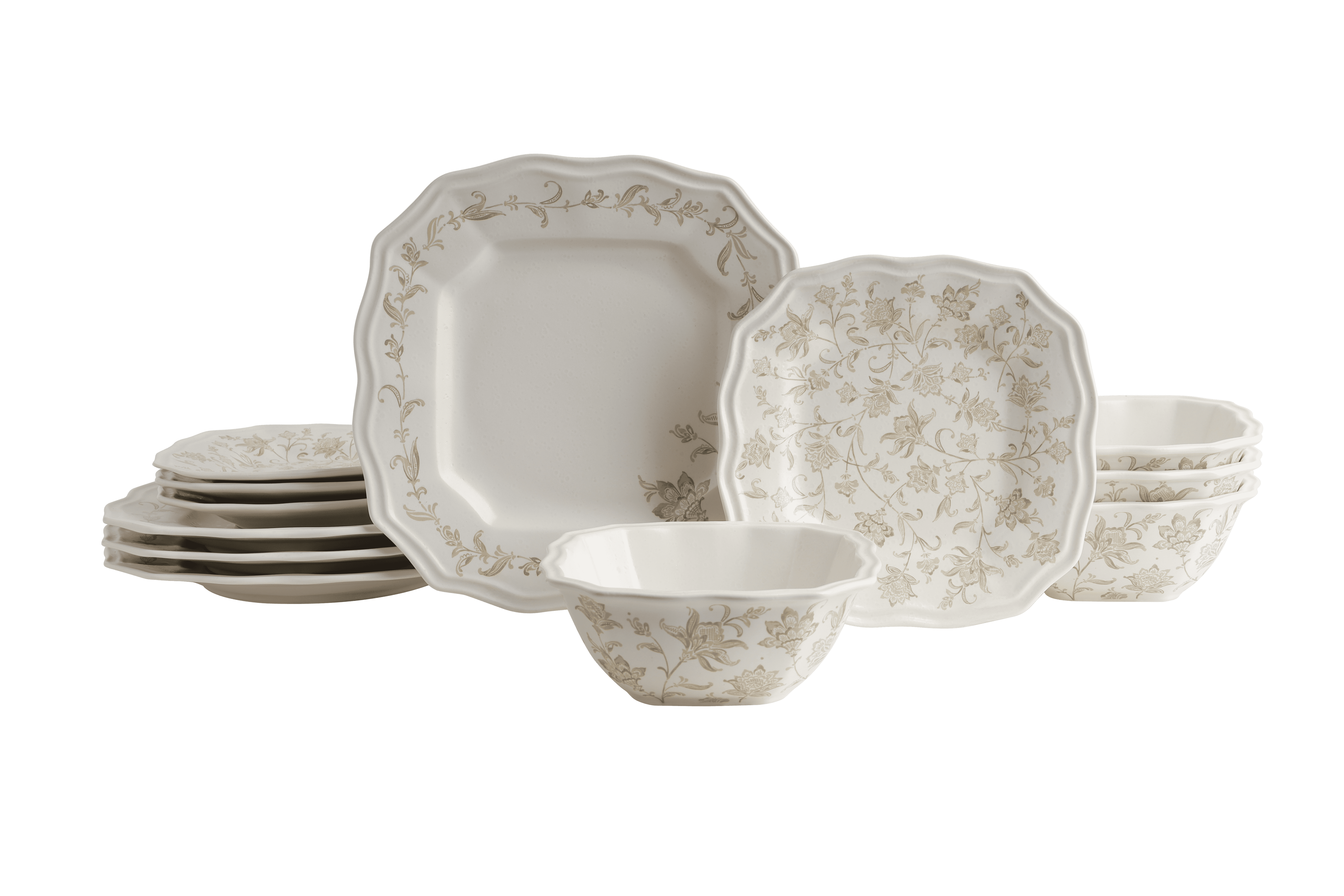 222 FIFTH フィフス　 ハイビスカス　プレート　2枚 222 FIFTH フィフス ハイビスカス プレート 2枚 Amazon.com