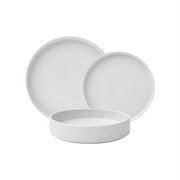 222 Fifth Kaden Stoneware Dinnerware Set, 12-Piece, White