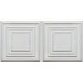 thumbnail image 1 of 222-Schoolhouse 2 ft. x 4 ft. PVC Lay-in or Glue-up Ceiling Tile in White Matte (200 Sq. ft. / Pack) - 25 Pieces, 1 of 7