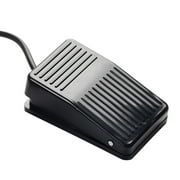 222 TFS-1 Push Button Power Foot Pedal Switch Metal Momentary Electric Nonslip For Metal Arts Petroleum/Chemical