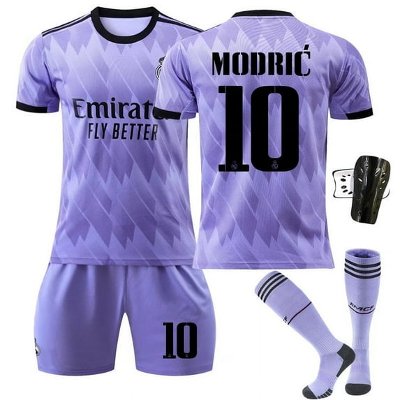 2223 Real Madrid Away Purple Purple No. 9 Benza 14 Champions Memorial Edition 20 Veninus 10 Modric