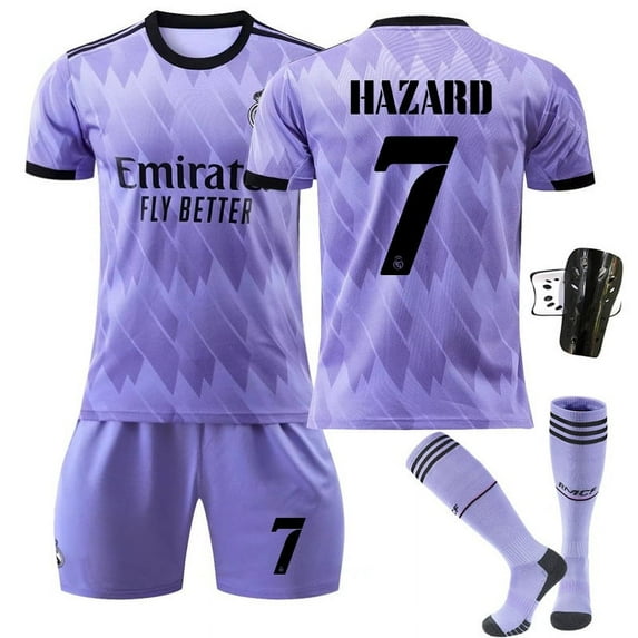 2223 Real Madrid Away Purple Purple No. 9 Benza 14 Champions Memorial Edition 20 Veninus 10 Modric