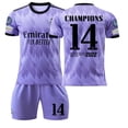 thumbnail image 1 of 2223 Real Madrid Away Purple Purple No. 9 Benza 14 Champions Memorial Edition 20 Veninus 10 Modric, 1 of 13