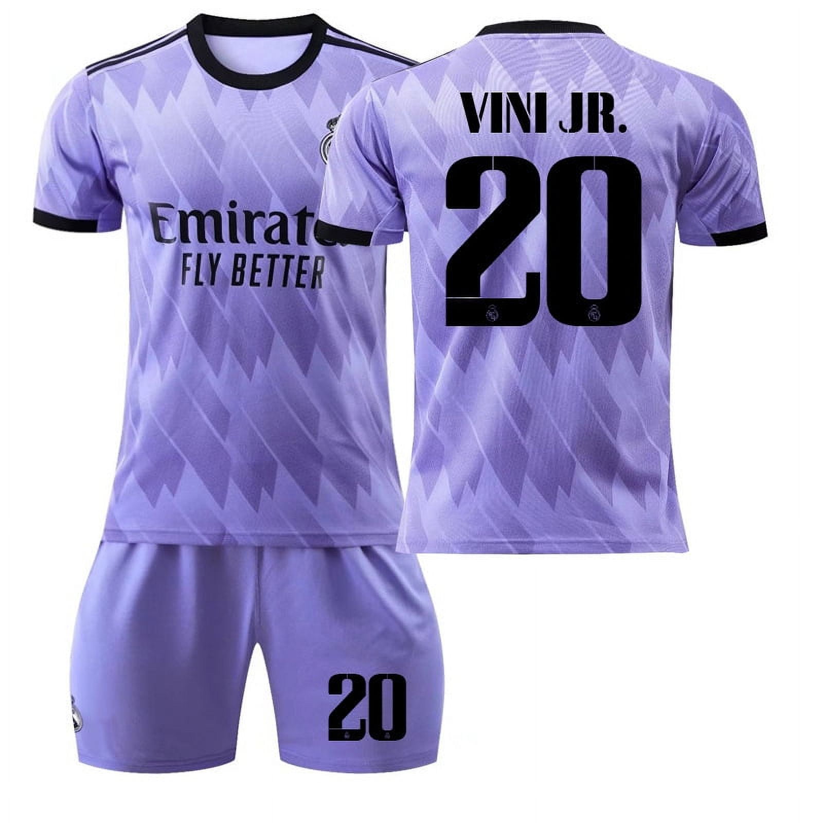 Créer Son Nouveau Maillot de Foot Real Madrid Exterieur Manches Longues 2022/2023 Pas Cher