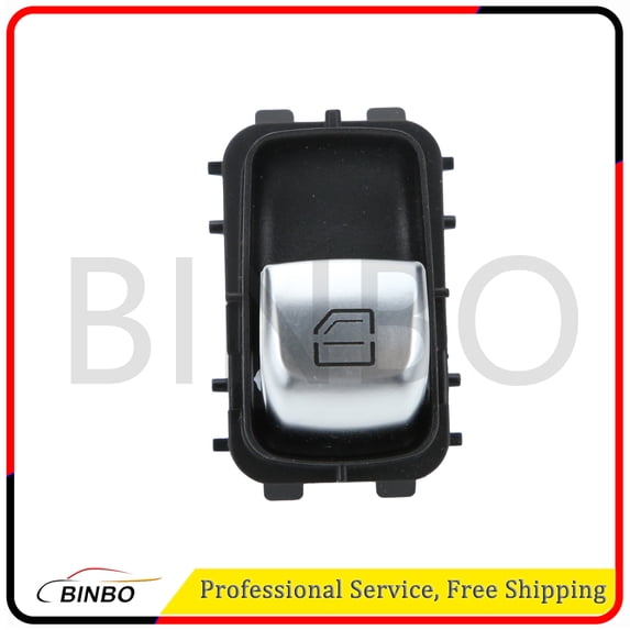 2229051904 Right Side Window Master Switch Power Window Switch Button Black