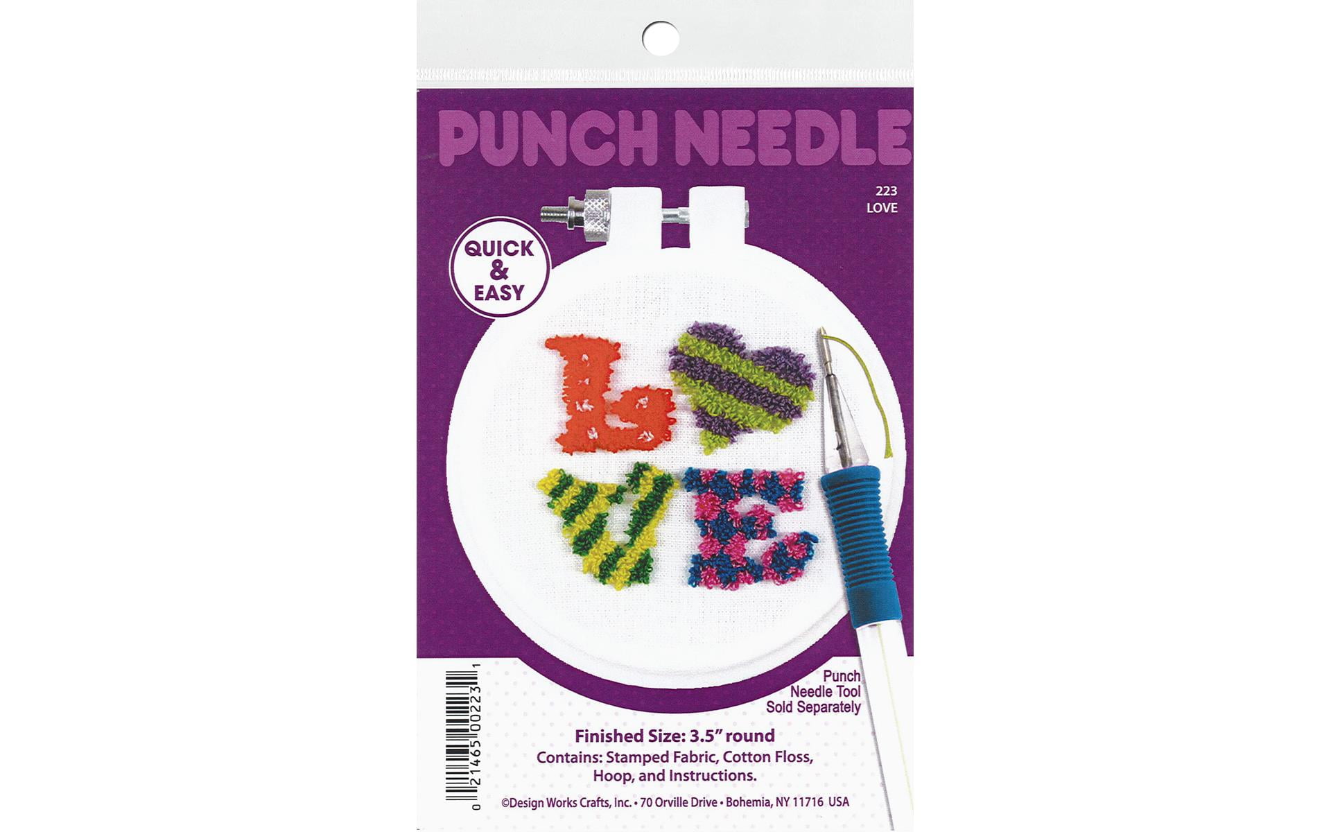 Hand U Journey 6pc Long Needle Threaders for Punch Needles Embroidery Floss Cross Stitch DIY Sewing Craft Works