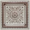 thumbnail image 1 of 223 - La Scala 2 ft. x 2 ft. PVC Lay-in or Glue-up Ceiling Tile in Antique Mocha (100 sq.ft / Pack) - 25 Pieces, 1 of 5