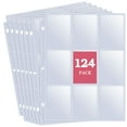 2232 Pockets Double Side Trading Card Sleeves, Fabmaker 9 Pocket Card