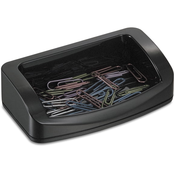 22332, 2200 Series Business Card/Clip Holder, 1 Each, Black