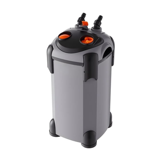 224.5GPH Canister Filter, 3-Stage Aquarium Filter for Tanks Up to 55 Gallons, External Fish Tank Filter with Powerful Pump, Quiet Water Circulation