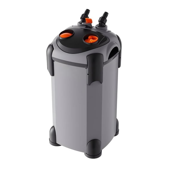 224.5GPH Canister Filter, 3-Stage External Aquarium Filter with Powerful Pump, Quite Water Circulation Cleaning Machine with Media for Fish Tanks and Aquariums Up to 55 Gallons, for Freshwater