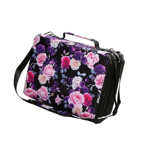 224 Slots Large Capacity Marker Pen Case with Shoulder Strap for Paint Marker