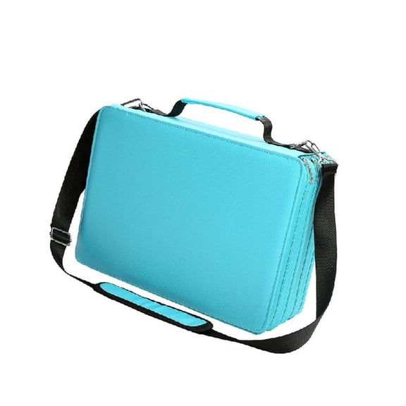 224 Slots Large Capacity Marker Pen Case with Shoulder Strap for Paint Marker