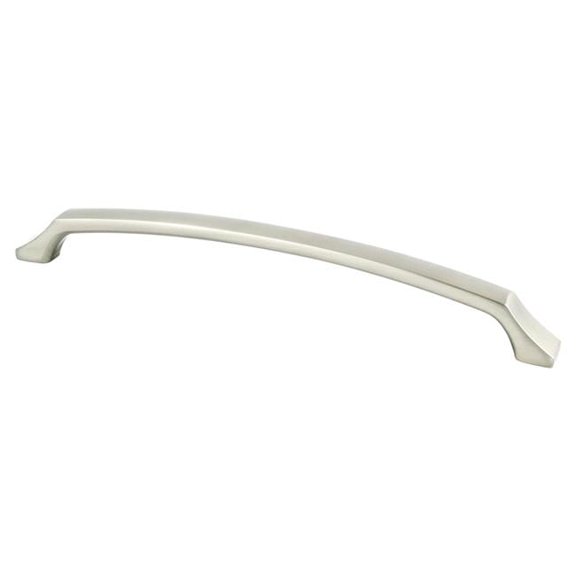 224 mm CC Century Edge Appliance Pull with Brushed Nickel