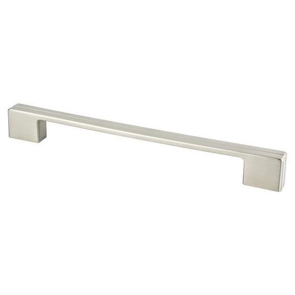 224 mm CC Skyline Appliance Pull with Brushed Nickel