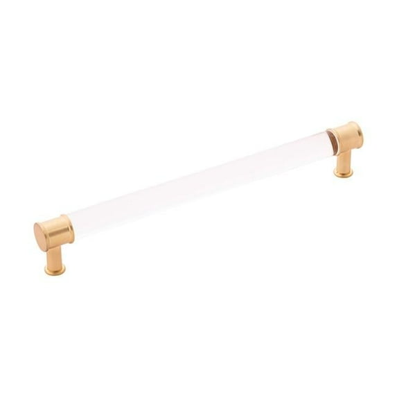 224 mm CR Cabinet & Drawers Pull, Brushed Gold Brass