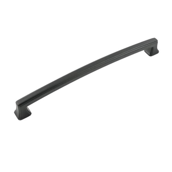 224 mm Center-Center Style Cabinet & Drawers Pull, Matte Black