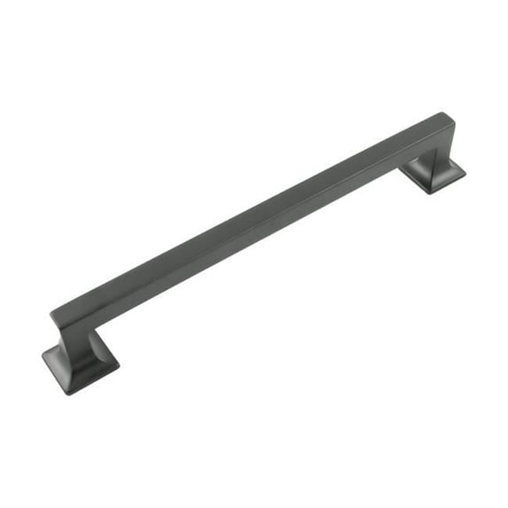 224 mm Center-Center Style Cabinet & Drawers Pull, Matte Black