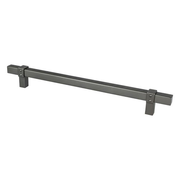 224 mm Center to Center Rivet Rebel Cabinet Pull, Slate