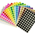 thumbnail image 1 of 2240 Pcs 3/4" Round Dot Stickers,Color Coding Circle Sticky Dot Labels Stickers, 16 Colors, 1 of 5