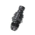 thumbnail image 1 of 22406 2000 Series Quick-Connect-6 AN Male Plug Fitting - Valved - Fluorocarbon Seal - Stealth Black Finish, 1 of 1