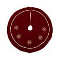 thumbnail image 1 of 2243210-1CC Tree Skirt, Red Velvet, 24-In. - Quantity 1, 1 of 1