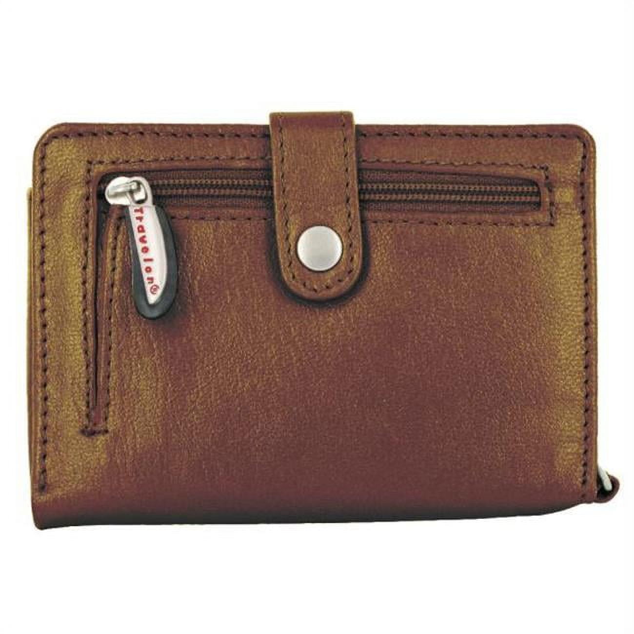 小物 Middle Leather Wallet 224330 Leather Wallet-Wristlet in One -Bronze - Walmart.com