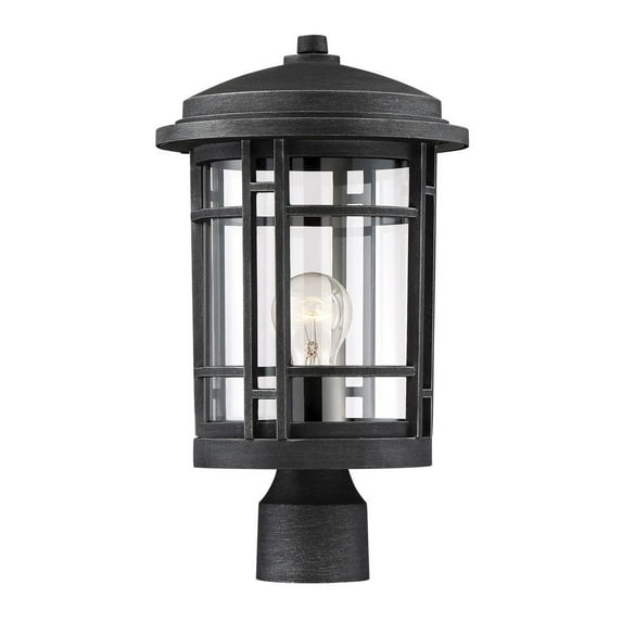 22436-WP-Designers Fountain-Barrister - 1 Light Outdoor Post Lantern