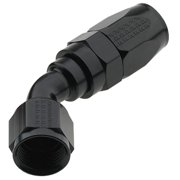 224516-BL 45 deg 2000 Series Pro-Flow -16 AN Hose End, Black