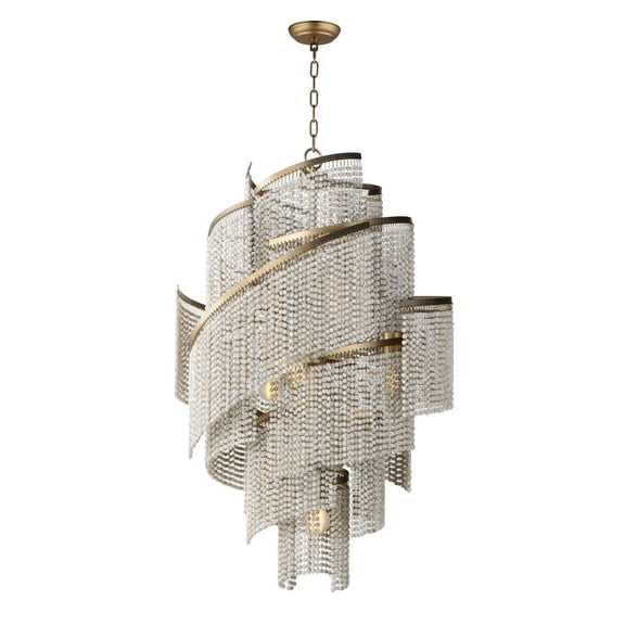 22467WWDGS Maxim Lighting Fontaine - 7 Light Chandelier-36.75 Inches Tall and 23.5 Inches Wide