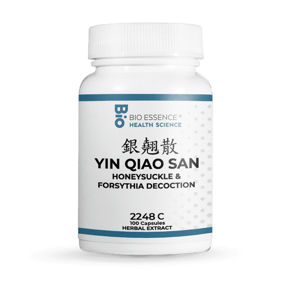 2248C Yin Qiao San/Honeysuckle & Forsythia Decoction 100 Capsules (2 Bottles)
