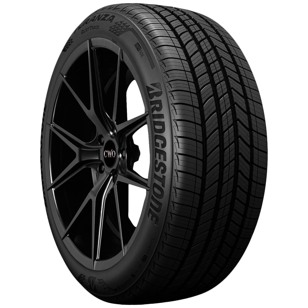 Bridgestone 225/65R17 Bridgestone Turanza Quiet Track 102H SL Black Wall Tire Simolary simolary.com