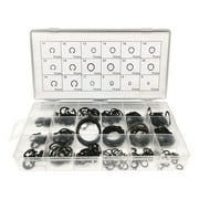 225 Piece External Retaining Ring Kit C-Clip Pin Retaining Ring Assortment Set