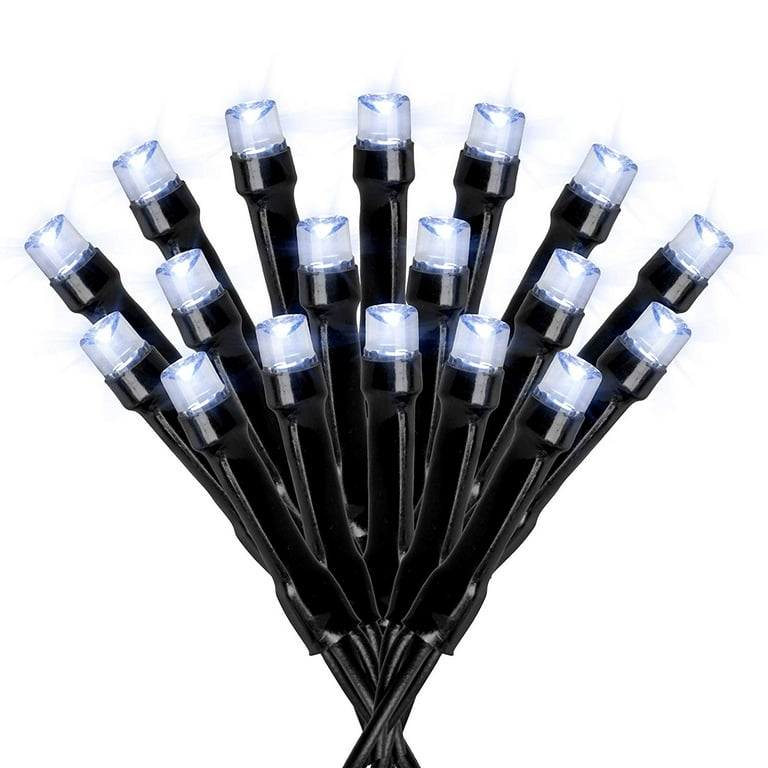 225 Solar Powered LED String Lights, 105 Feet - White 225 Solar Powered LED String Lights, 105 Feet - White