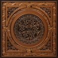 thumbnail image 1 of 225-Steampunk 2 ft. x 2 ft. PVC Glue-up or Lay in Ceiling Tile in Antique Copper (100 sq.ft / Pack) - 25 Pieces, 1 of 5