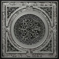 thumbnail image 1 of 225-Steampunk 2 ft. x 2 ft. PVC Glue-up or Lay in Ceiling Tile in Antique Silver (100 Sq.ft / Pack) - 25 Pieces, 1 of 3