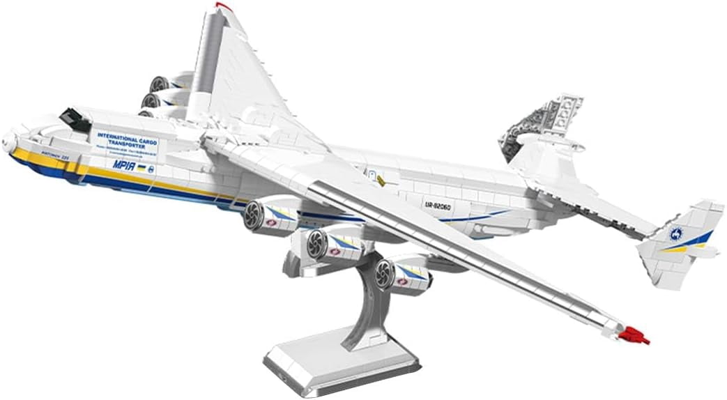 225 Super Transport Aircraft Building Block Set, MOC Military Airplane ...