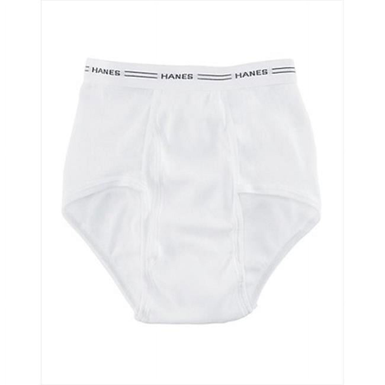 2252P3 Men White Briefs 3 Pack Small White