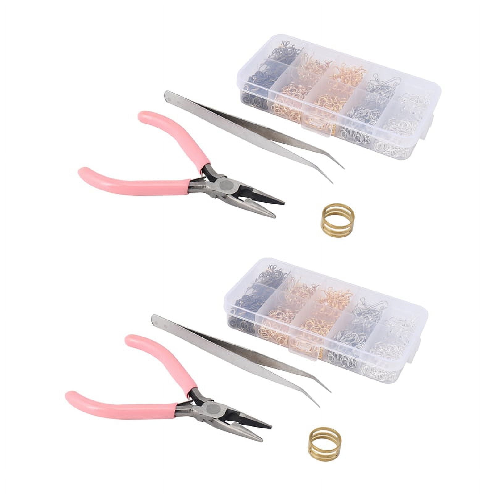2256 Pieces Earring Making Supplies Kit with Earring Hooks, Jump Rings