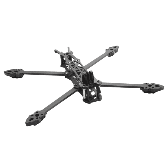 225MM Traversing Frame, Long-Distance Flight Frame, Remote Control Traversing Machine Accessories Black with Printout