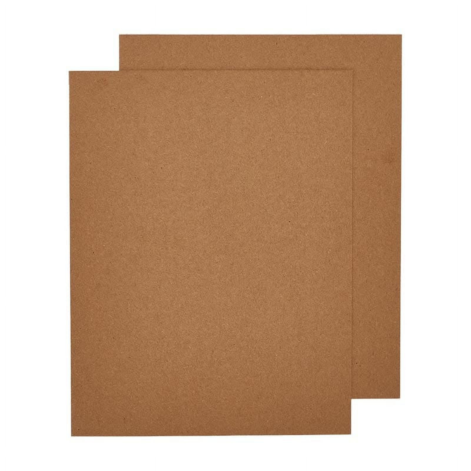 225ea 12 X 12 0.053 Brown Chipboard Sheet .053 Thick by Paper Mart