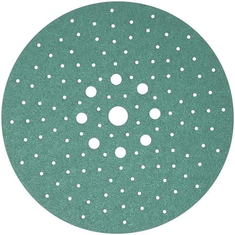 - 225mm 9-Hole 40 Drywall Sanding Discs - Fits Festool Planex LHS 225 Sanders - Heavy-Duty Hook & Loop Film Abrasives - Dust- Multi-Hole Drywall Sander Sandpaper - 15