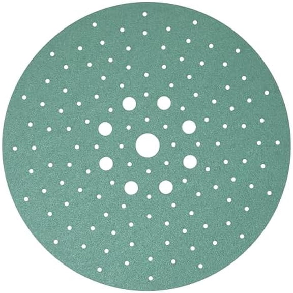 - 225mm 9-Hole 60 Drywall Sanding Discs - Fits Festool Planex LHS 225 Sanders - Heavy-Duty Hook & Loop Film Abrasives - Dust- Multi-Hole Drywall Sander Sandpaper - 15